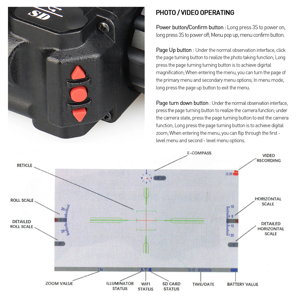 NVM-14 High-Definition Digital Night Vision with 850nm Infrared Light
